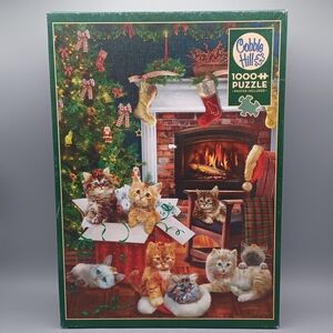 Cobble Hill Christmas Kittens Puzzle